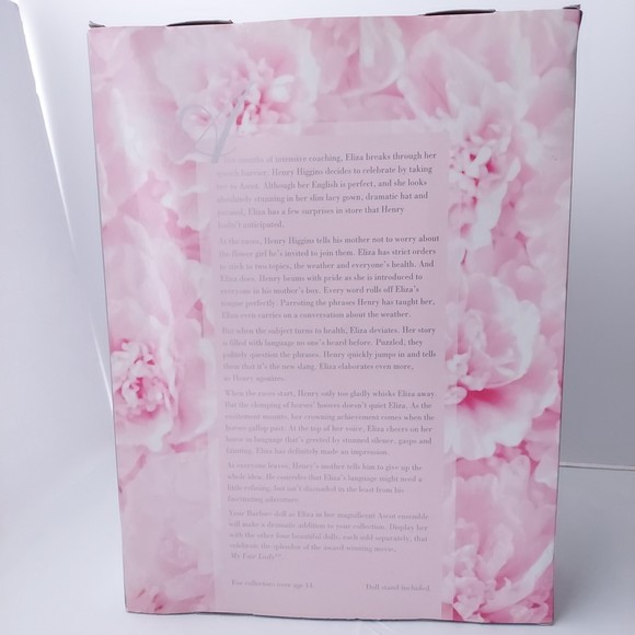 Barbie Eliza Doolittle in My Fair Lady 1995 Mattel 15497 Unopened - Picture 5 of 12